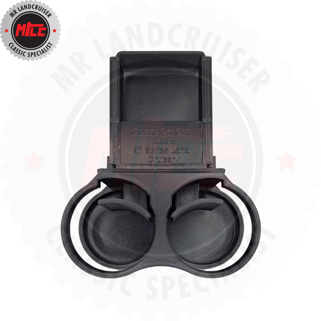 top view of Double Cup Holder Suits HJ47 Toyota Landcruiser