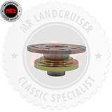 Flange Companion Multi Drilled 38MM Seal OD 10 Spline suits 40 Series Toyota Landcruiser 