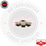 side view of Genuine Pulley Hand Brake Wire suits 60 & 70 Series Toyota Landcruiser