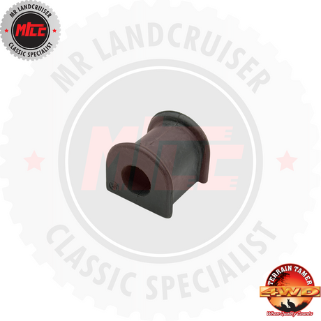 top view of Sway Bar D Bush 19mm ID suits 60 Series Toyota Landcruiser 	