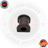 side view of Sway Bar D Bush 19mm ID suits 60 Series Toyota Landcruiser 	