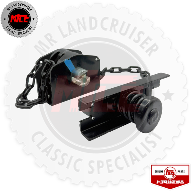 Genuine Carrier Assy Spare Wheel with Lock suits 70 Series Toyota landcruiser