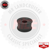 inverted view of Genuine Body Mount Cushion Front Lower suits 40 Series Toyota L