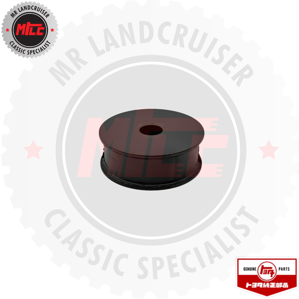 inverted view of Genuine Body Mount Cushion Upper No. 2 suits 40 Series Toyota Landcruiser