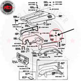 Cushion Rubber Bonnet installation diagram