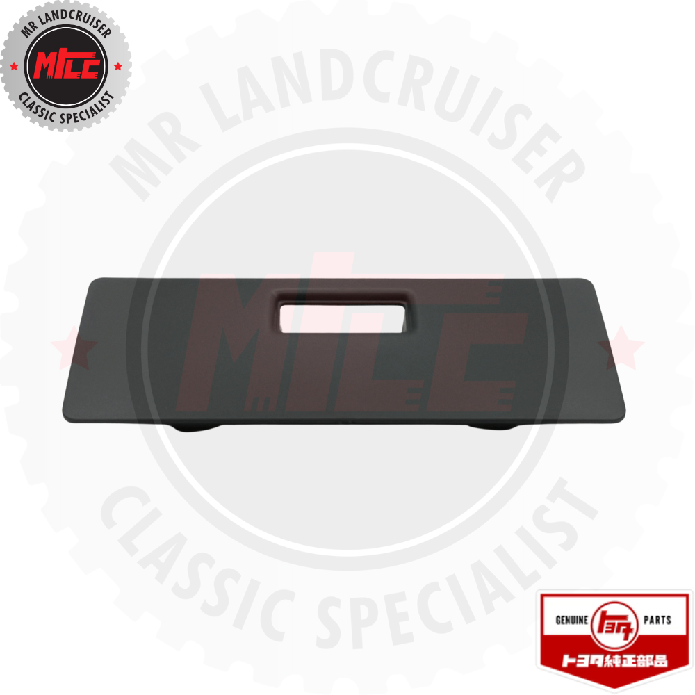 front view of Genuine Landcruiser 60 Series Fuse Box Cover 