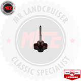 inverted view of  Windshield Handle Catch Knob suits 40 Series Toyota Landcruiser 