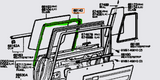 Bailey Channel Rear Mitred suits 60 Series Toyota Landcruiser