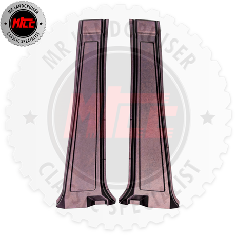 B-Pillar Trim & Seat Belt Cover Set suits 60 Series Toyota Landcruiser FJ60 FJ62 HJ60 HJ61 | 1980-1990