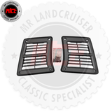 D-Pillar Vent Set suits 60 Series Toyota Landcruiser 1980-1990