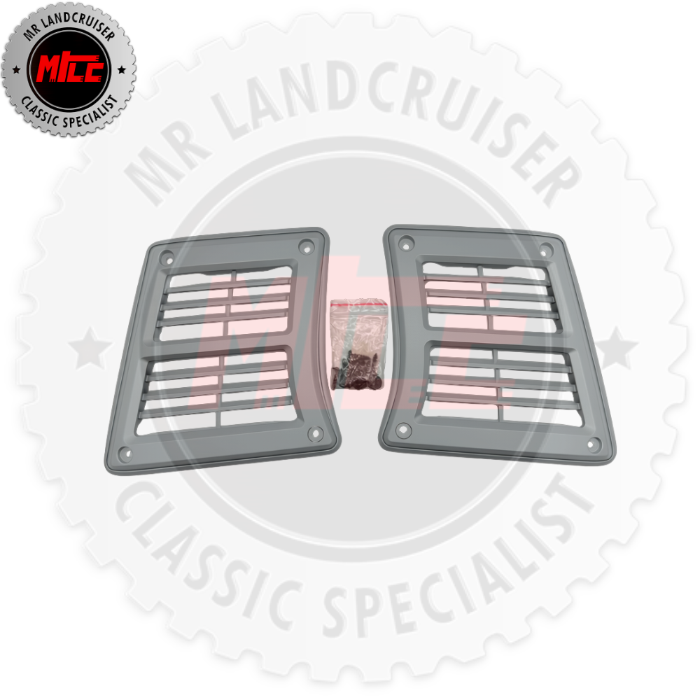 D-Pillar Vent Set suits 60 Series Toyota Landcruiser 1980-1990