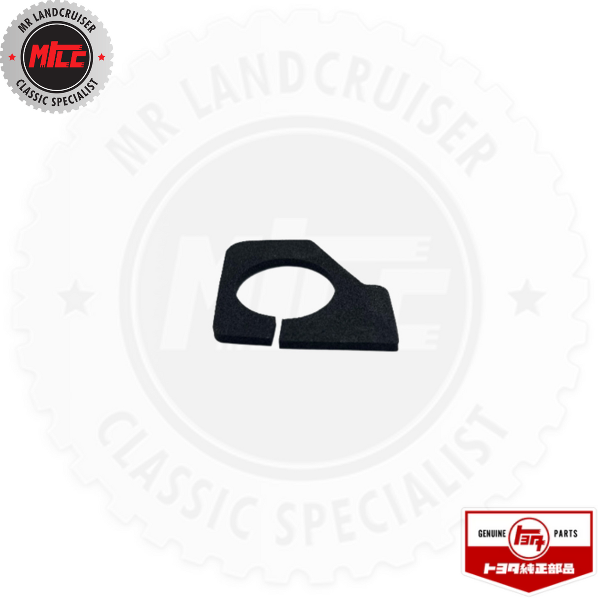 side view of Genuine Toyota Spacer Front Side Panel Pillar suits 40 Series Landcruiser 