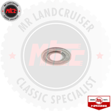 Genuine Escutcheon Front Window Winder Handle suits 60 & 70 Series Toyota Landcruiser