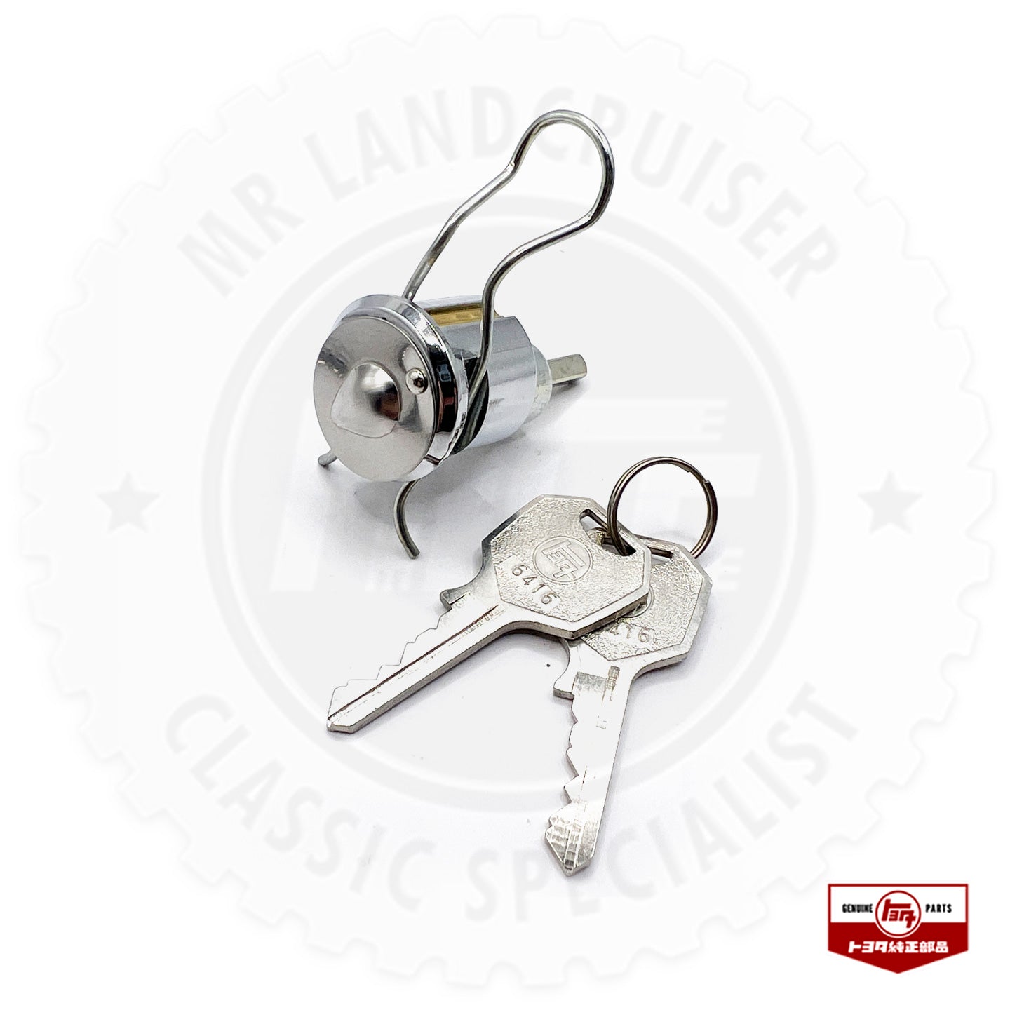 Genuine Toyota Lock and Key Set for Ambulance Door / Early Driver