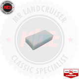 top view of Genuine Toyota Silencer Door Lock Link suits 60 & 70 Series Landcruiser  	