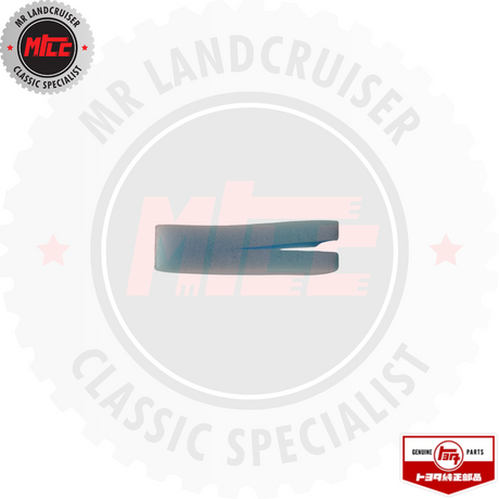 side view of Genuine Toyota Silencer Door Lock Link suits 60 & 70 Series Landcruiser  	