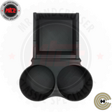 Top view of double cup holder suits 70 series toyota landcruiser