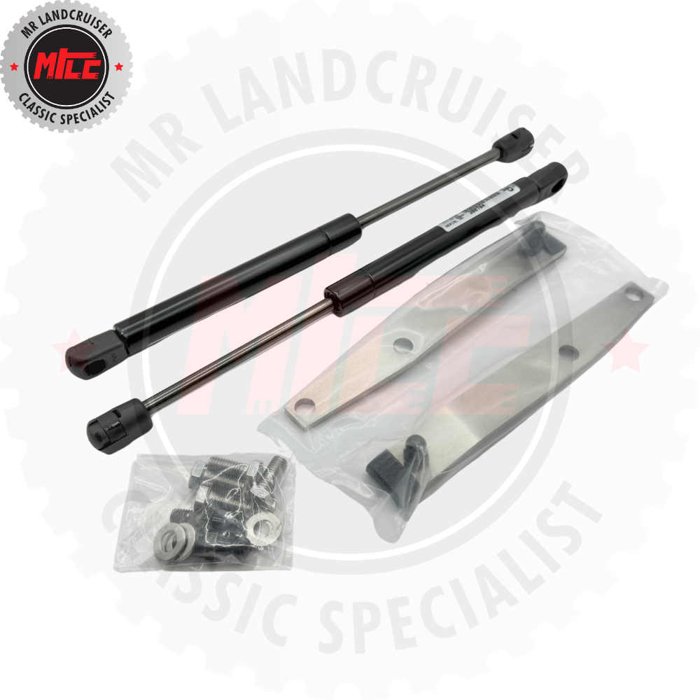 Pre 2007 Bolt in Bonnet Strut Kit suits 70 Series Toyota Landcruiser