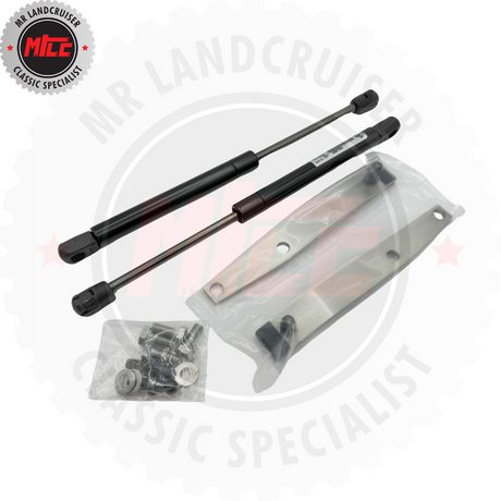 Bolt in Bonnet Strut Kit suits 70 Series Toyota Landcruiser