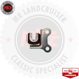 front view of Genuine Bracket Sub Assy Accelerator Control Cable suits Toyota Landcruiser HZJ HDJ