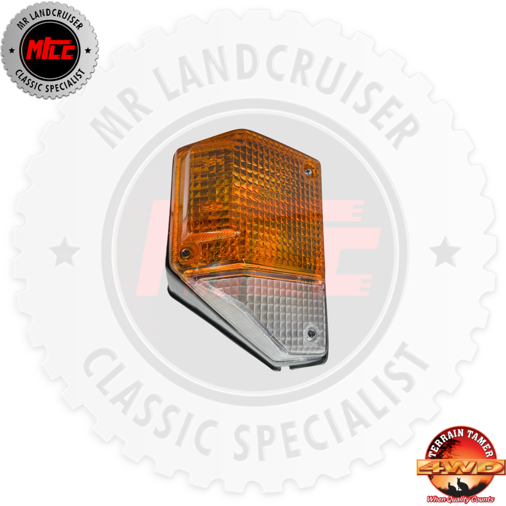 Aftermarket Front Indicator Lamp Assembly suits 70 Series Toyota Landcruiser 12/1984 Onwards