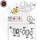 FJ40 Rear Red Tail Lights installation diagram