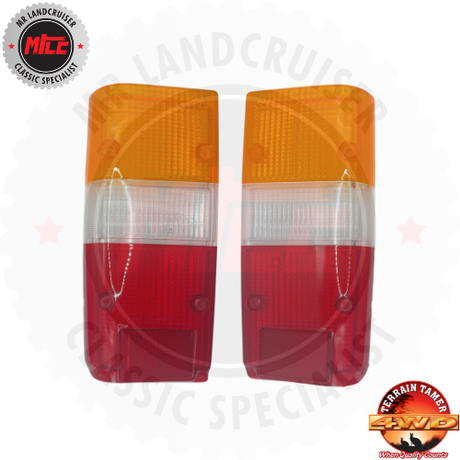 Rear Tail Light Lens suits 60 Series Toyota Landcruiser 08/1980–01/1990 Japanese