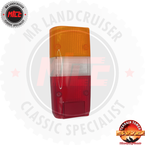 Rear Tail Light Lens suits 60 Series Toyota Landcruiser 08/1980–01/1990 Japanese