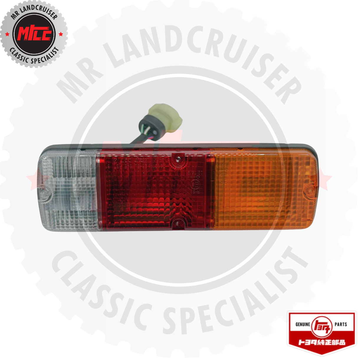Genuine Toyota LEFT OR RIGHT Rear Combination Lamp Assembly suits 40 Series Landcruiser 1976 – 12/1984