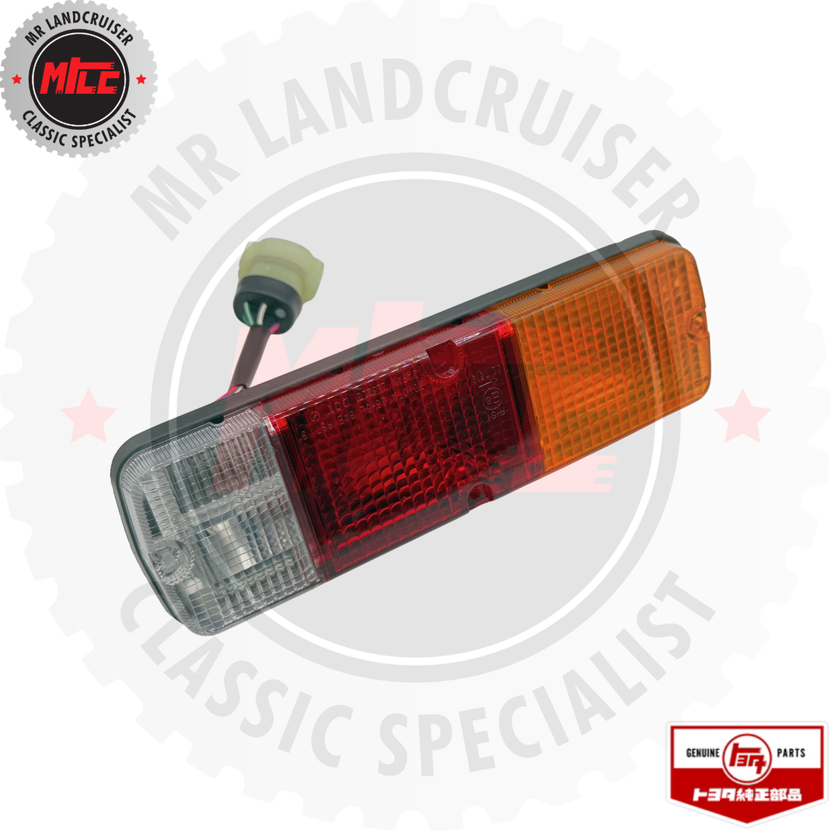 Genuine Toyota LEFT OR RIGHT Rear Combination Lamp Assembly suits 40 Series Landcruiser 1976 – 12/1984