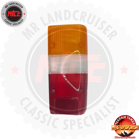 Rear Tail Light Lens suits 60 Series Toyota Landcruiser 08/1980–01/1990 Japanese