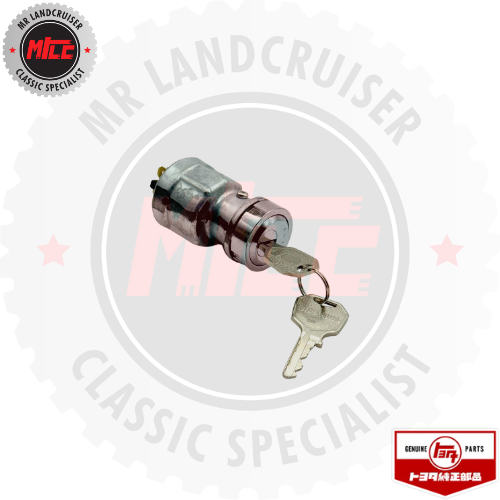 Genuine Toyota Ignition Barrel Cylinder Lock & Key Set suits 40 Series Toyota Landcruiser 1962 - 1973