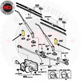 Installation diagram of Windscreen Wiper Arm cover 