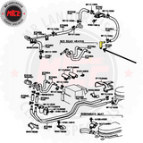 installation diagram of Heater Hose Union Joint (H, 2H, 12H-T Diesel Motor)