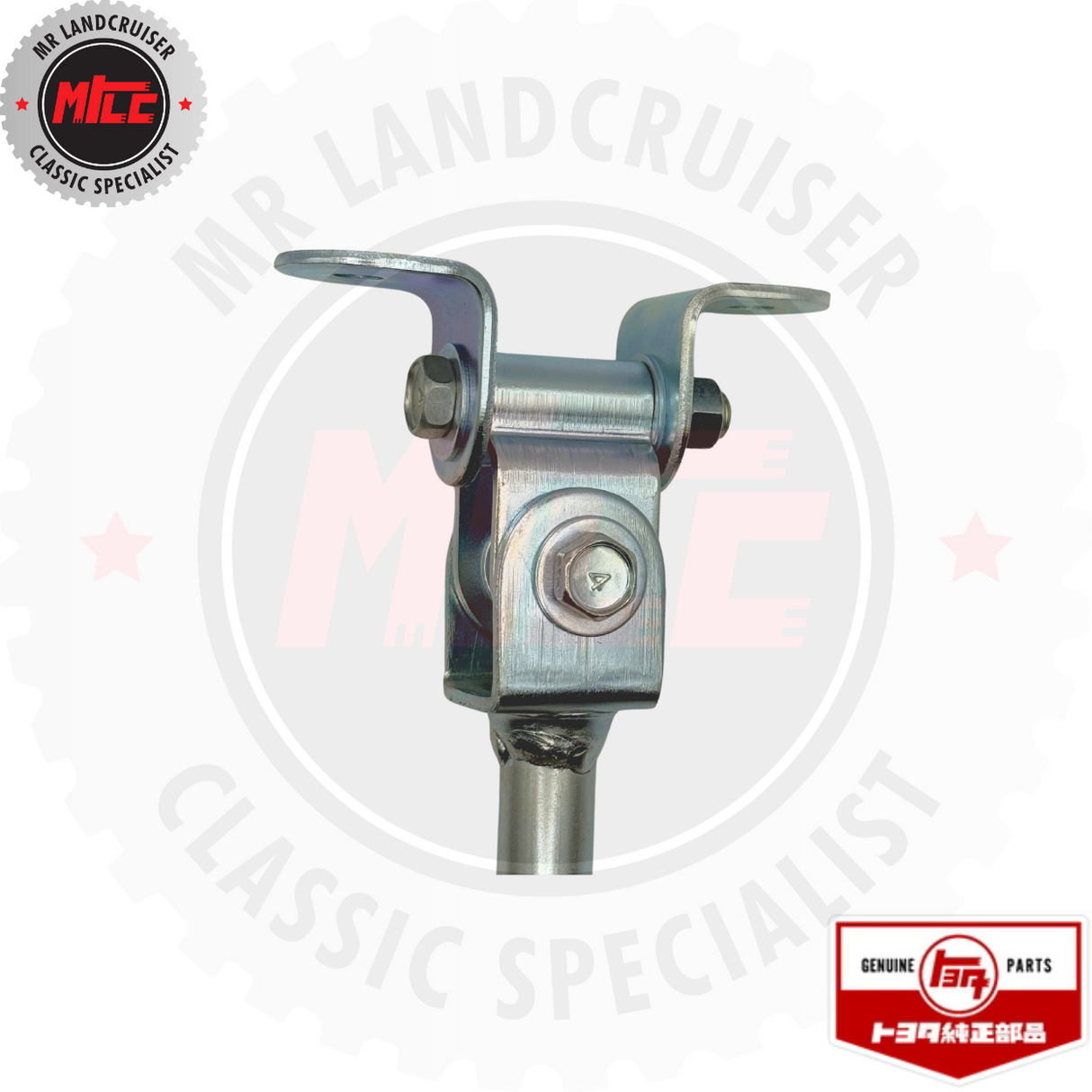 Installation hinges of Genuine Toyota Telescopic Mirror Arm for 40 Series Landcruiser