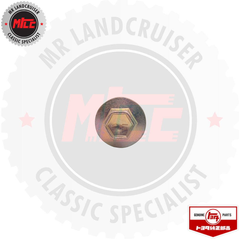 Genuine Bolt Hand Brake Cable Equalizer Bracket at Diff suits 40 60 & 70 Series Toyota Landcruiser