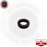 rear side of Genuine toyota Oil Seal for Steering Worm suits 60 Series Landcruiser