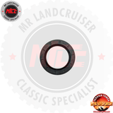 front view of Timing Case Seal F 2F suits 40 & 60 Series Toyota Landcruiser