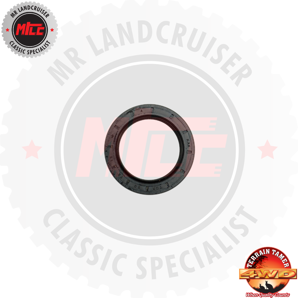 Mechanical seal with branding for MR Landcruiser and MTE on a white background
