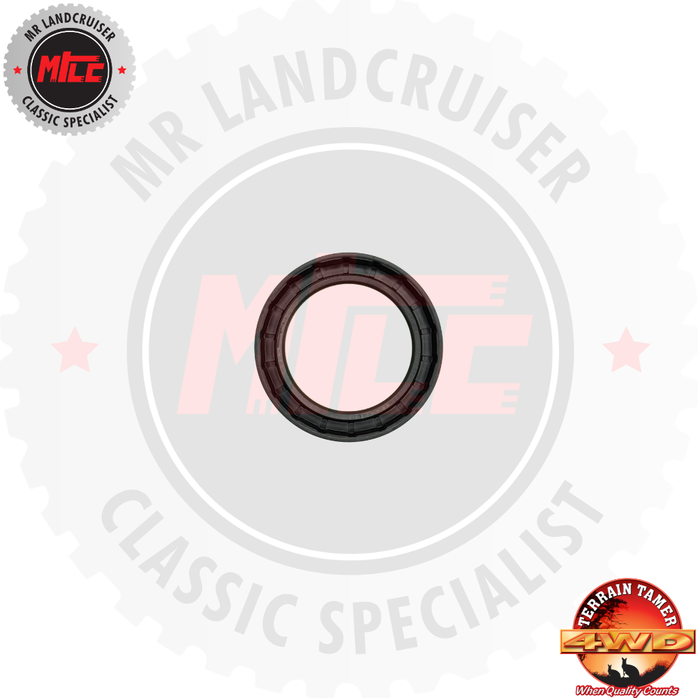 Oil seal with 'MR Landcruiser Classic Specialist' branding on a white background