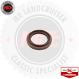Oil seal with branding on a white background