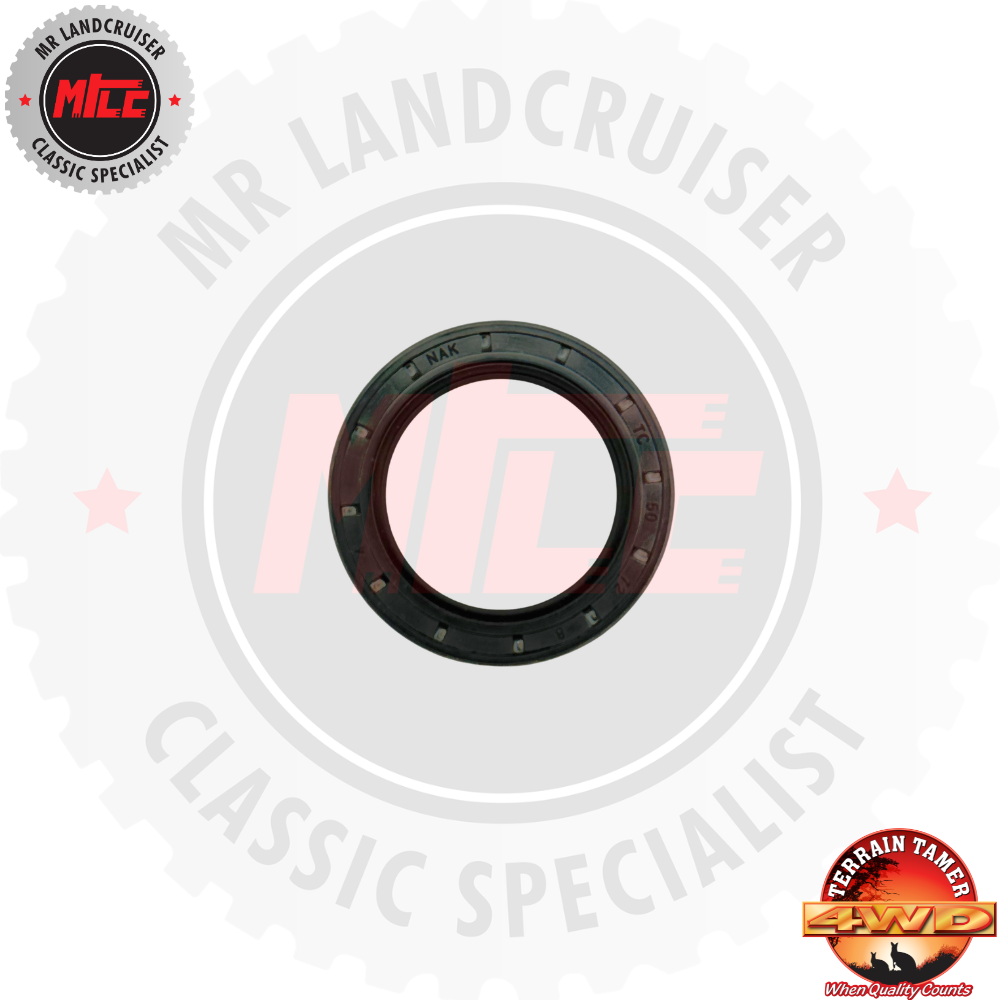 Mechanical component with branding on a white background