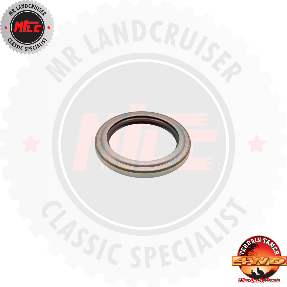 rear side view Heavy Duty Hub Seal Inner Front & Rear Axle suits 40 60 & 70 Series