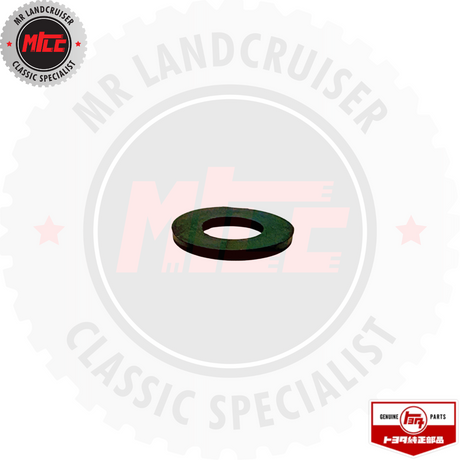 side view of Genuine Toyota Fuel Tank Gasket suits 40 60 & 70 Series Landcruiser 03/1969 - 01/1990