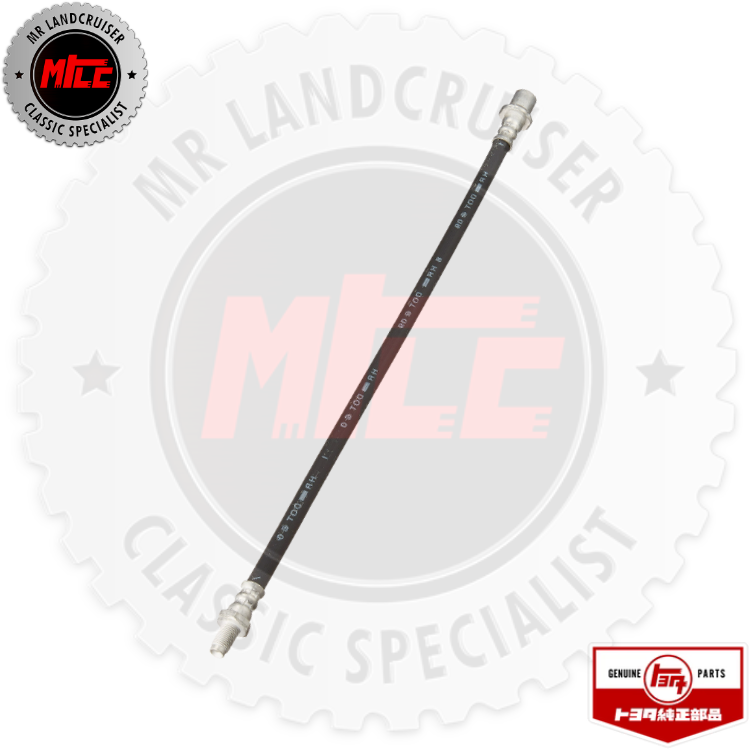 Genuine Brake Hose Rear Body To Diff suits 40 60 & 70 Series Landcruiser