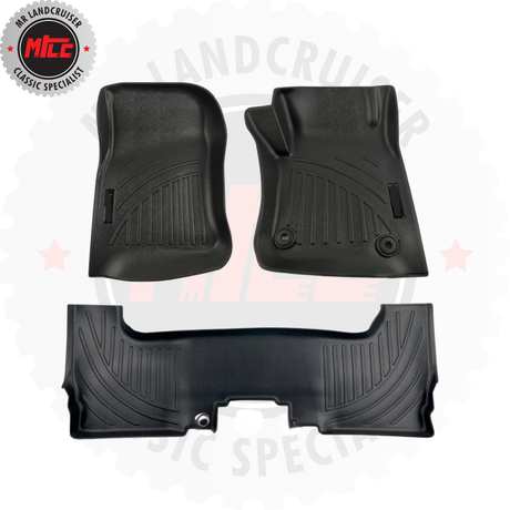 ABS Floor Mats to suit 79 Series Dual Cab 76 Toyota Landcruiser