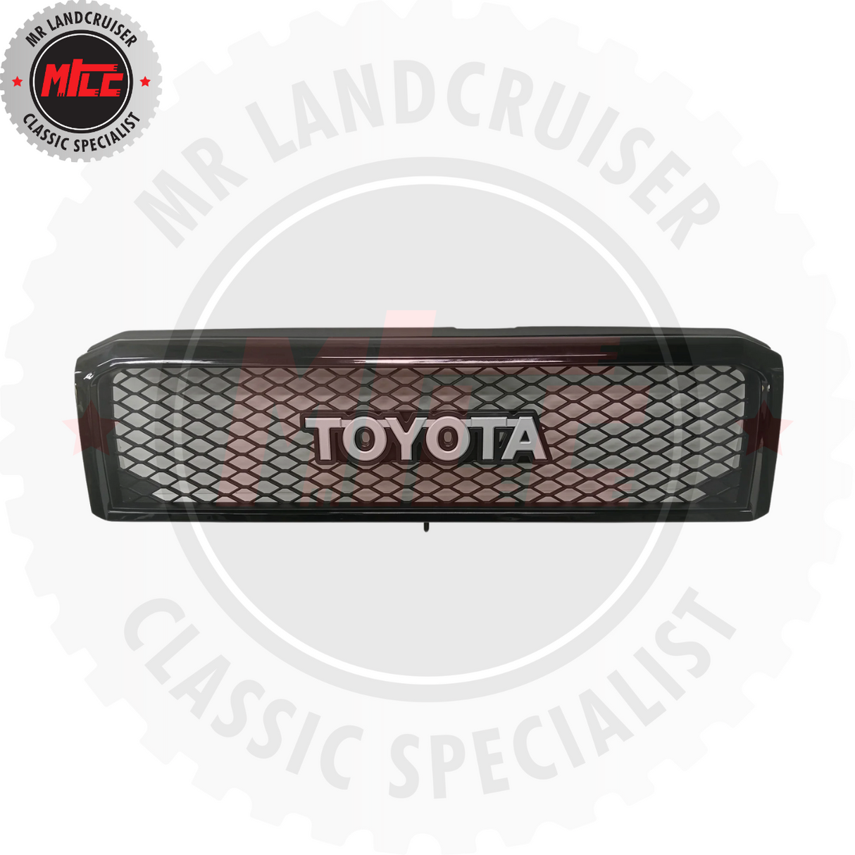 Mesh Grille Black Suitable for Landcruiser 79 Series - Aftermarket Upgrade 