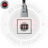Car connector with wiring on a white background, branded with 'MR Landcruiser Classic Specialist'.
