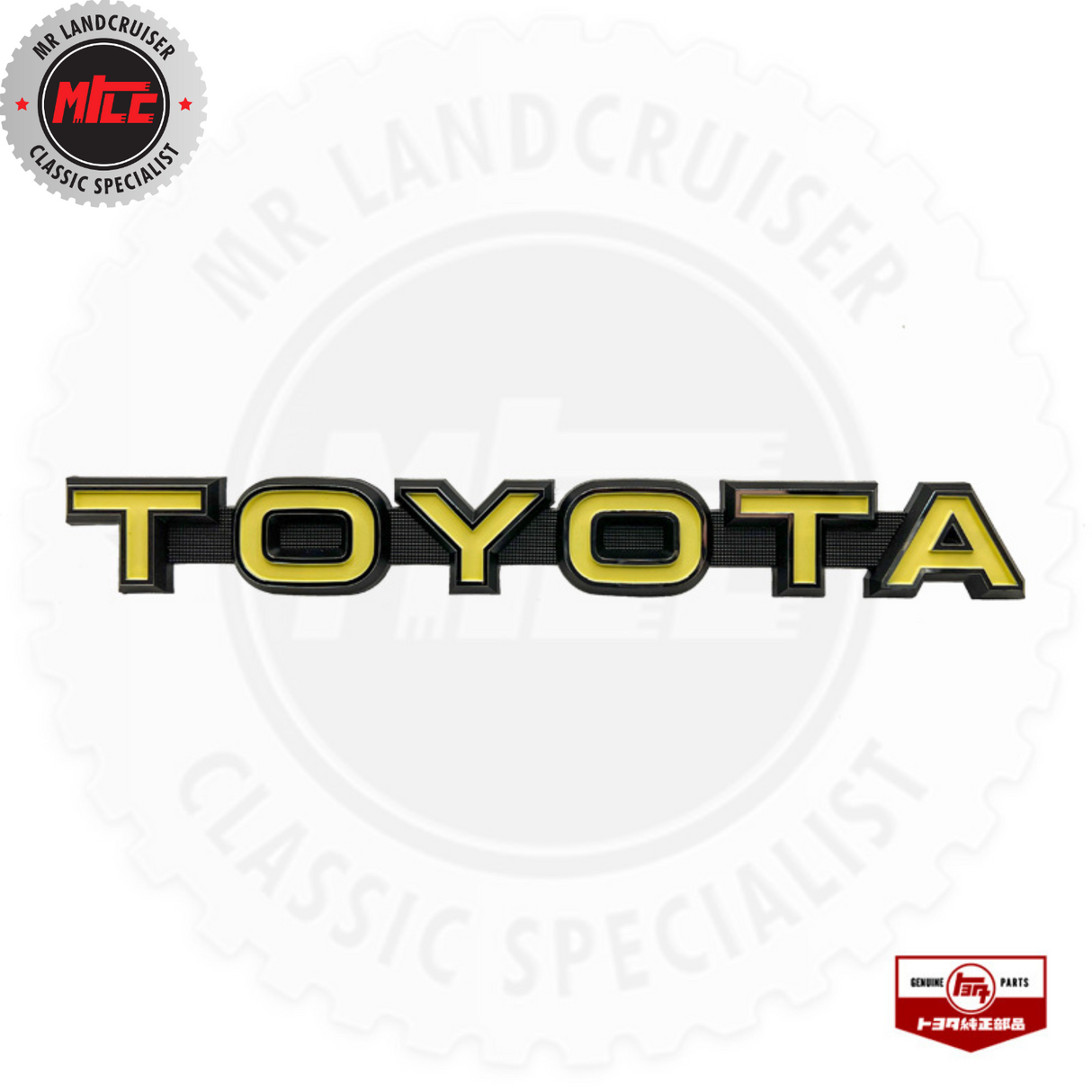 トヨタエンブレムグリルバッジ (01/75 - 12/79) – Mr Landcruiser トヨタエンブレムグリルバッジ (01/75 - 12/79) – Mr Landcruiser