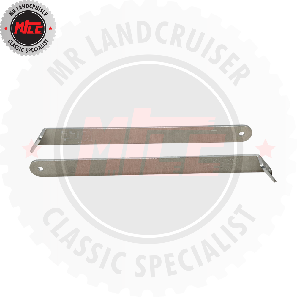 MRLC Custom Battery Brackets Suit 60 series Landcruiser